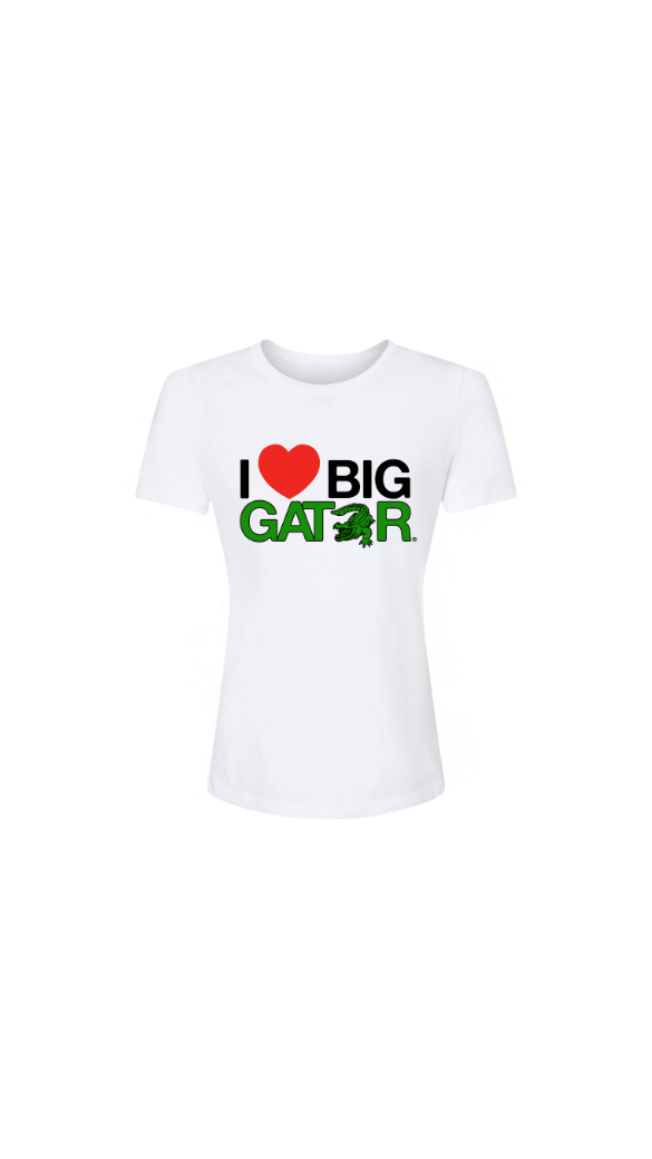 I Love Big Gator Tee