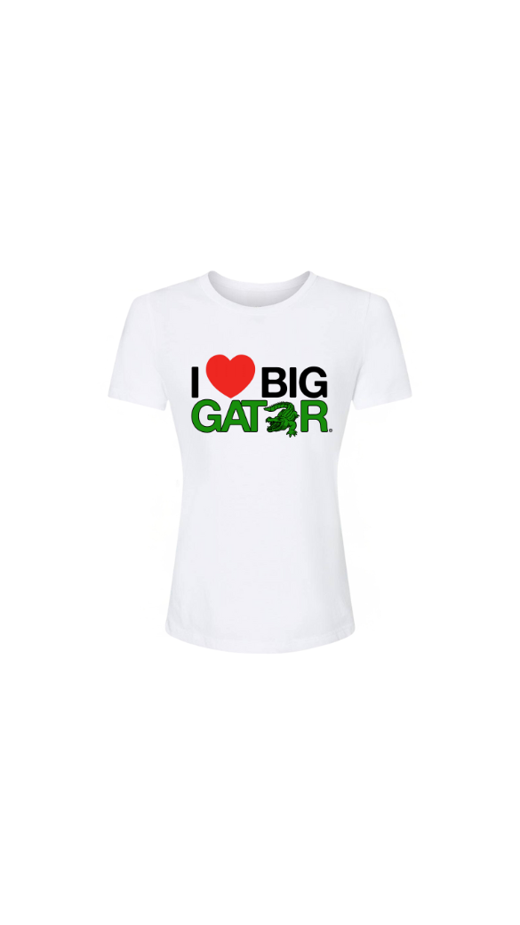 I Love Big Gator Tee